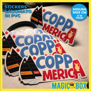 Simpatico stickers in PVC sagomato